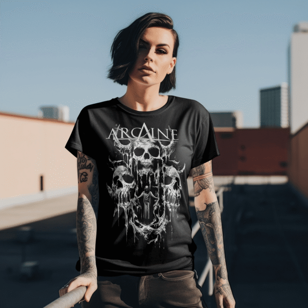 Women’s T-Shirt<br>"Harbinger of Doom" – White